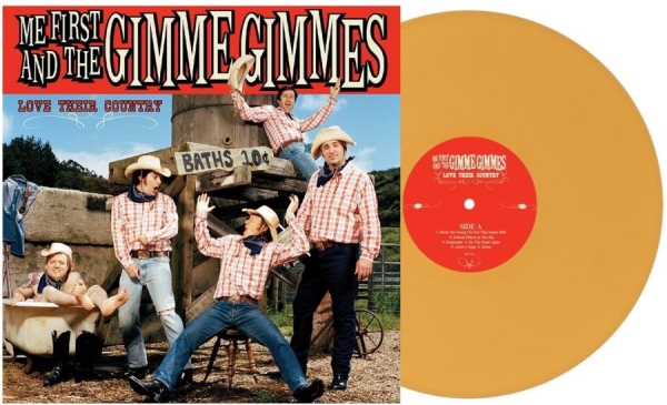 Me First And The Gimme Gimmes - Love Their Country (Mustard Vinyl L in der Gruppe VINYL / Kommande / Pop-Rock bei Bengans Skivbutik AB (5692055)