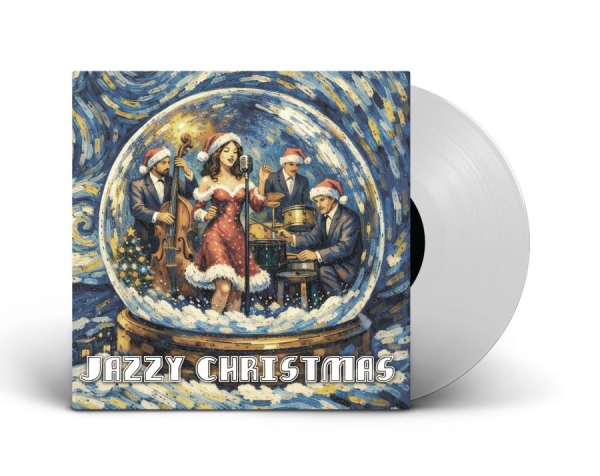 Various Artists - Jazzy Christmas (White Vinyl Lp) in der Gruppe VINYL / Kommande / Julmusik bei Bengans Skivbutik AB (5692067)