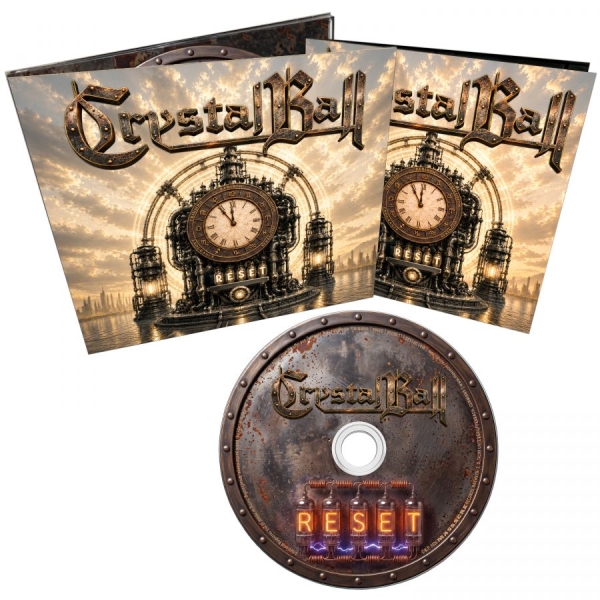Crystal Ball - Reset (Digipack) in der Gruppe CD / Kommande / Hårdrock bei Bengans Skivbutik AB (5692078)