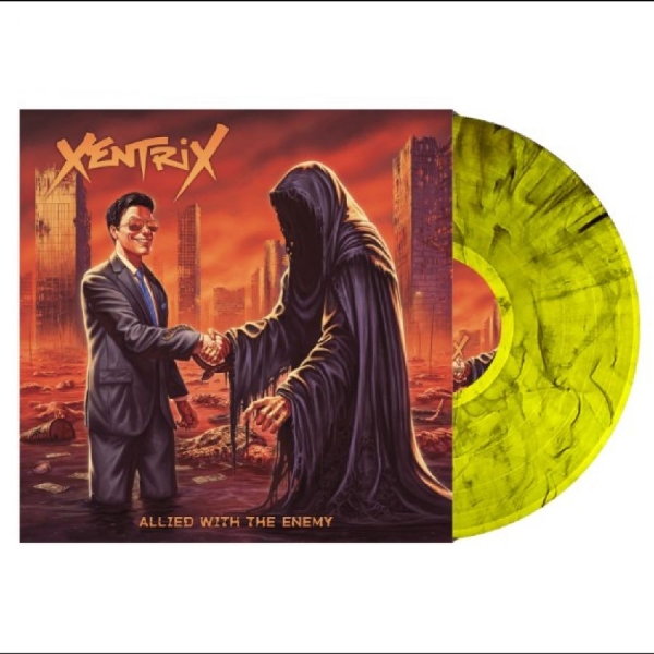 Xentrix - Allied With The Enemy in der Gruppe VINYL / Kommande / Hårdrock bei Bengans Skivbutik AB (5692088)