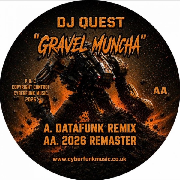 Dj Quest - Gravel Muncha in der Gruppe VINYL / Kommande / Pop-Rock bei Bengans Skivbutik AB (5692116)