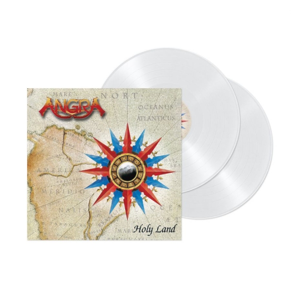 Angra - Holy Land (2 Lp White Vinyl) in der Gruppe VINYL / Kommande / Hårdrock bei Bengans Skivbutik AB (5692230)