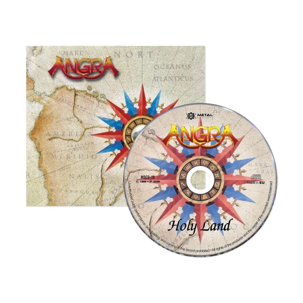 Angra - Holy Land in der Gruppe CD / Kommande / Hårdrock bei Bengans Skivbutik AB (5692267)
