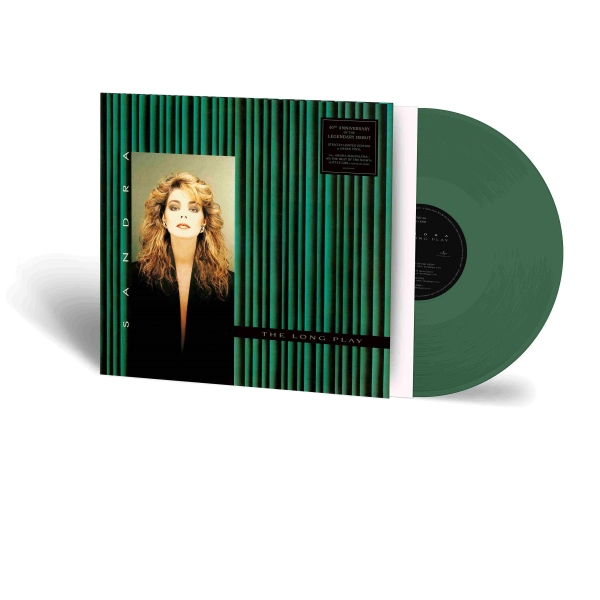 Sandra - The Long Play (40th Anniversary Ltd Green Vinyl) in der Gruppe VINYL / Kommande / Pop-Rock bei Bengans Skivbutik AB (5692282)