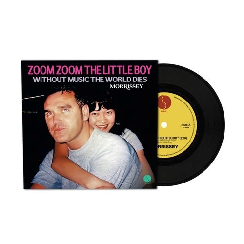Morrissey - Zoom Zoom The Little Boy / Without Music The World Dies in der Gruppe VINYL / Kommande / Pop-Rock bei Bengans Skivbutik AB (5692439)