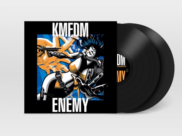 Kmfdm - Enemy (2 Lp Vinyl) in der Gruppe VINYL / Kommande / Pop-Rock bei Bengans Skivbutik AB (5692517)