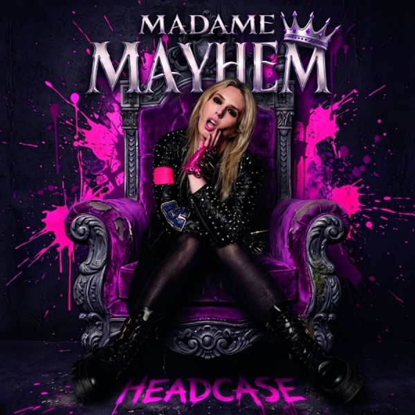Madame Mayhem - Headcase in der Gruppe CD / Kommande / Hårdrock bei Bengans Skivbutik AB (5692565)