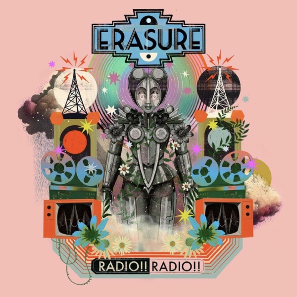 Erasure - Radio!! Radio!! in der Gruppe CD / Kommande / Elektroniskt,Pop-Rock bei Bengans Skivbutik AB (5692574)