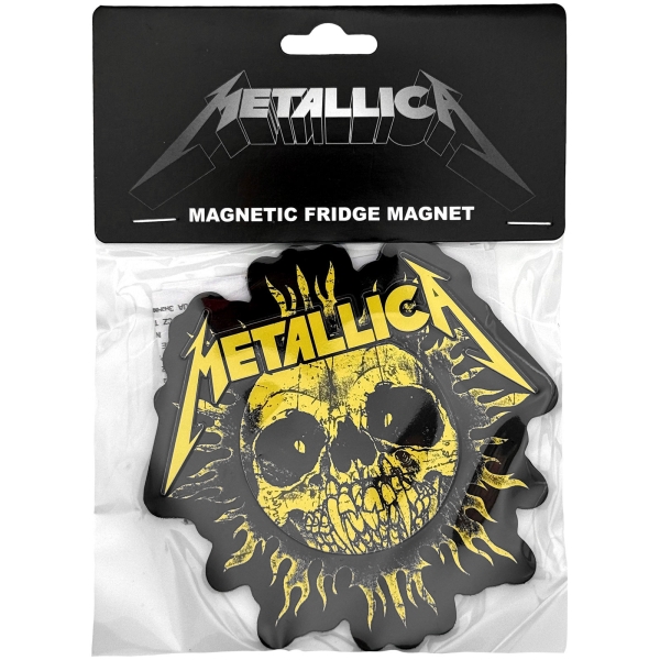 Metallica - Sun Mono Magnet in der Gruppe MERCHANDISE / Magnet / / bei Bengans Skivbutik AB (5692773)