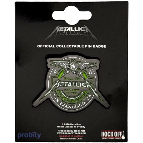 Metallica - Fuel Pin Badge in der Gruppe MERCHANDISE / Pin-Button Badge / / bei Bengans Skivbutik AB (5692776)