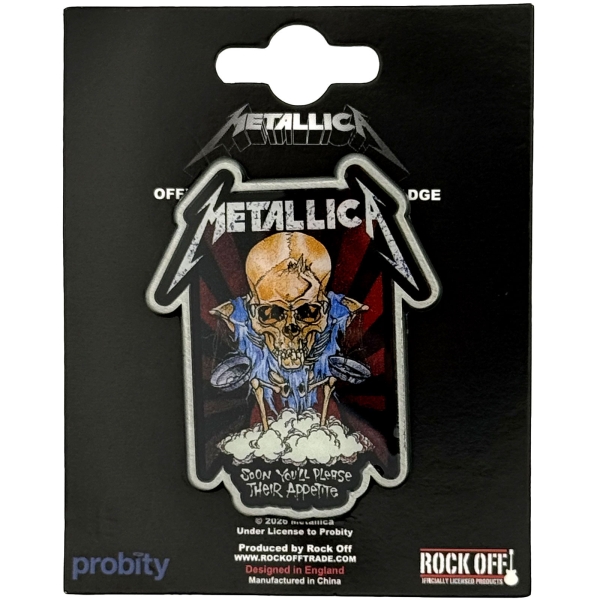 Metallica - Doris Pin Badge in der Gruppe MERCHANDISE / Pin-Button Badge / / bei Bengans Skivbutik AB (5692777)