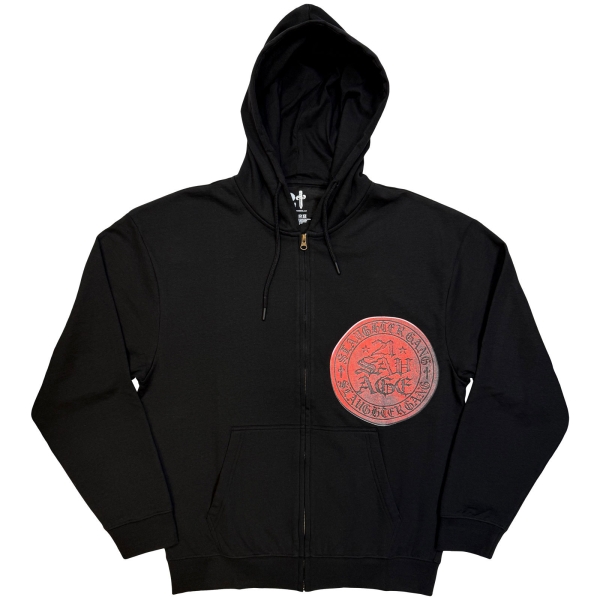 21 Savage - Slaughter Gang Seal Uni Bl Zip Hoodie in der Gruppe MERCHANDISE / Kapuzenpullover / Nyheter / Hip Hop-Rap bei Bengans Skivbutik AB (5692967r)