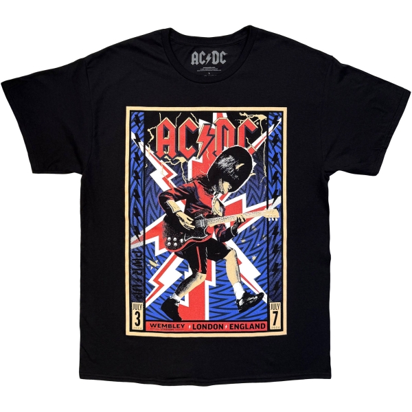 Ac/Dc - London Uni Bl T-Shirt in der Gruppe MERCHANDISE / T-shirt / Nyheter / Hårdrock bei Bengans Skivbutik AB (5692971r)