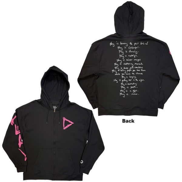 Ed Sheeran - Play Uni Bl Zip Hoodie in der Gruppe MERCHANDISE / Kapuzenpullover / Nyheter / Pop-Rock bei Bengans Skivbutik AB (5692984r)
