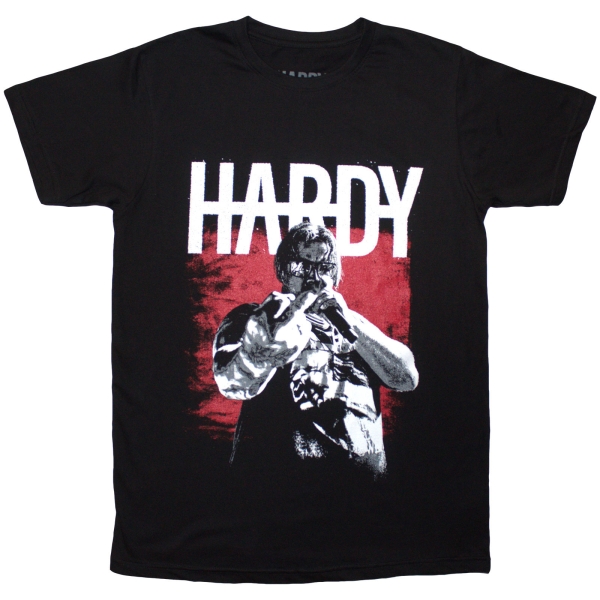Hardy - Middle Finger Uni Bl T-Shirt in der Gruppe MERCHANDISE / T-shirt / Nyheter / Country bei Bengans Skivbutik AB (5692994r)