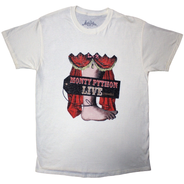 Monty Python - Live Uni Natrl T-Shirt in der Gruppe MERCHANDISE / T-shirt / Nyheter / Film-Musikal bei Bengans Skivbutik AB (5693007r)