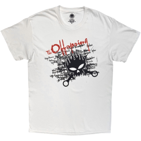 The Offspring - Hypodermic Uni Wht T-Shirt in der Gruppe MERCHANDISE / T-shirt / Nyheter / Punk bei Bengans Skivbutik AB (5693015r)