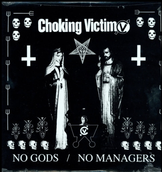 Choking Victim - No Gods No Managers in der Gruppe VINYL / Bestseller bei Bengans Skivbutik AB (5693035)