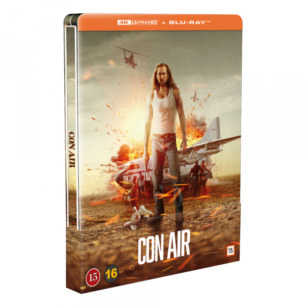 Movie - Con Air (Ltd Steelbook 2-disc / 4K UHD + Blu-ray) in der Gruppe FILM / Film UHD-4K / / bei Bengans Skivbutik AB (5693040)