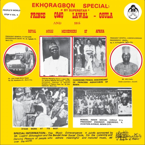 Prince *M* Lawal-Osula And His Roya - Oru Ye Ye Ye in der Gruppe VINYL / Kommande / Jazz bei Bengans Skivbutik AB (5693155)