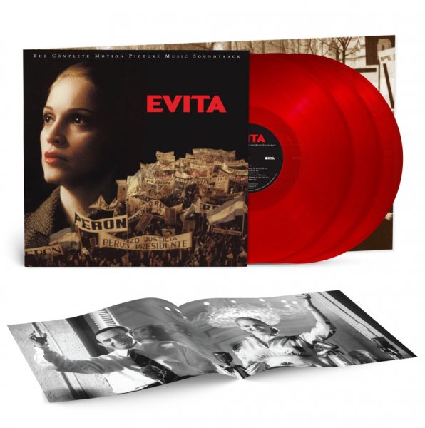 Madonna - Evita (Limited 3 x 140g Red vinyl) in der Gruppe VINYL / Kommande / Pop-Rock bei Bengans Skivbutik AB (5693212)