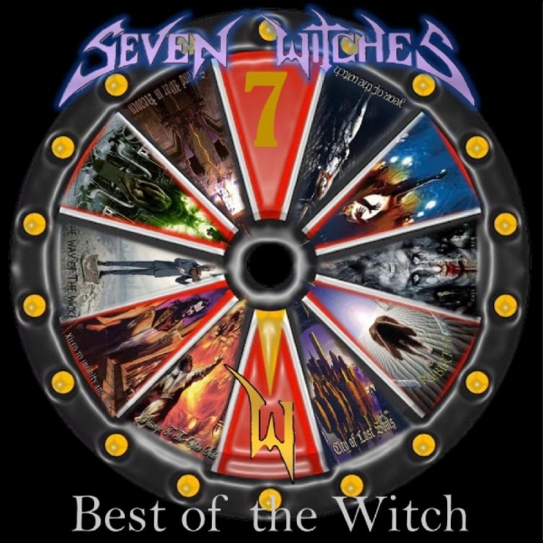 Seven Witches - Best Of The Witch in der Gruppe CD / Kommande / Pop-Rock bei Bengans Skivbutik AB (5693369)