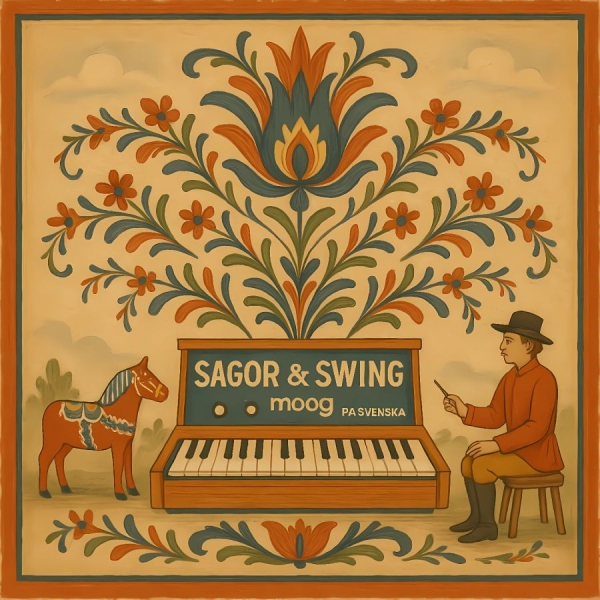Sagor & Swing - Moog På Svenska in der Gruppe VINYL / Kommande / World Music bei Bengans Skivbutik AB (5693437)