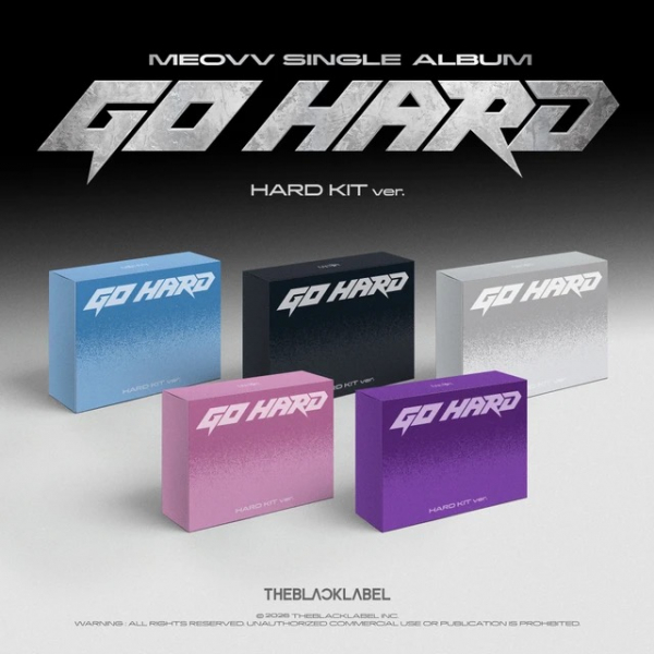 Meovv - Go Hard (Hard Kit Ver.) (Random Ver.) + WM in der Gruppe MERCHANDISE / Merch+Code / Kommande / K-Pop bei Bengans Skivbutik AB (5693450)