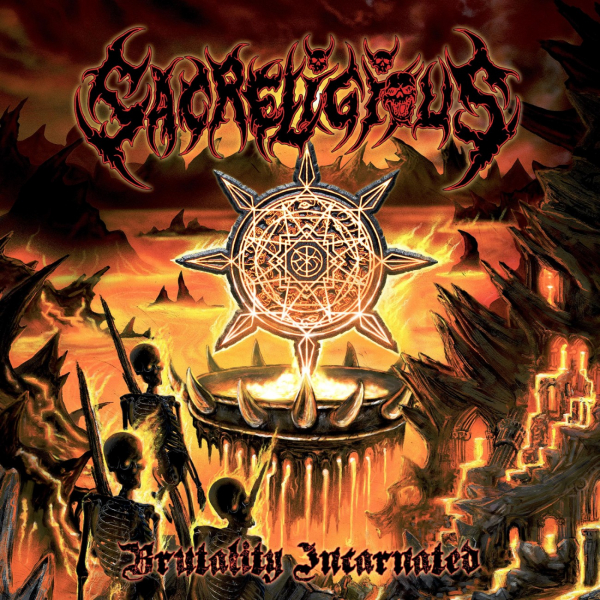 Sacreligious - Brutality Incarnated (Black Vinyl LP) in der Gruppe VINYL / Nyheter / Hårdrock bei Bengans Skivbutik AB (5693463)