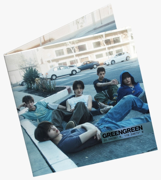 Cortis - Greengreen_Playextended (Vinyl Street Ver.) in der Gruppe VINYL / Kommande / K-Pop bei Bengans Skivbutik AB (5693465)