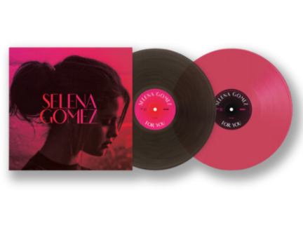 Selena Gomez - For You (Pink And Translucent Black Vinyl)  in der Gruppe VINYL / Kommande / Pop-Rock bei Bengans Skivbutik AB (5693477)