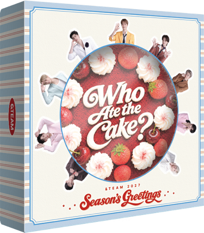 &Team - 2027 Seasons Greetings - Who Ate The Cake + WS in der Gruppe MERCHANDISE / Merch / Kommande / K-Pop bei Bengans Skivbutik AB (5693668)