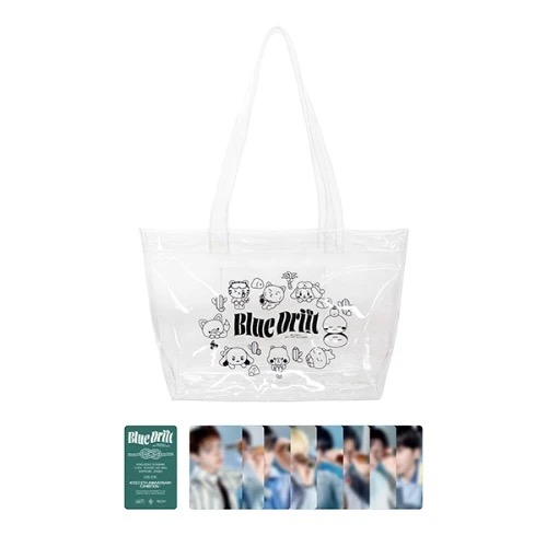 Ateez - 8th Anniversary MD : Clear Shopper Bag in der Gruppe MERCHANDISE / Merch / Kommande / K-Pop bei Bengans Skivbutik AB (5693693)