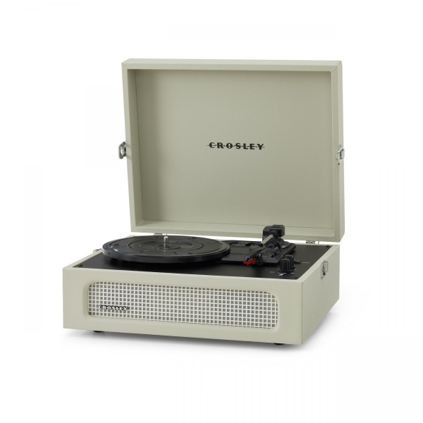 Vinylspelare - Voyager Portable Turntable (Dune)- Now With Bluetooth Out in der Gruppe Geräte & Zubehör / Plattenspieler bei Bengans Skivbutik AB (5693695)