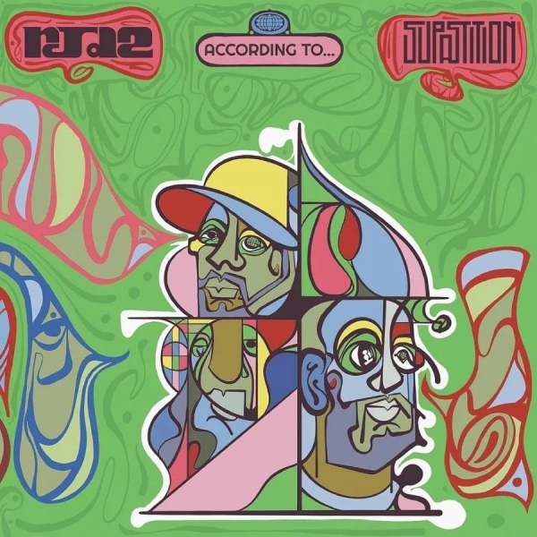 Rjd2 & Supastition - According To... (Green Swirl Vinyl) in der Gruppe VINYL / Pop-Rock bei Bengans Skivbutik AB (5693755)