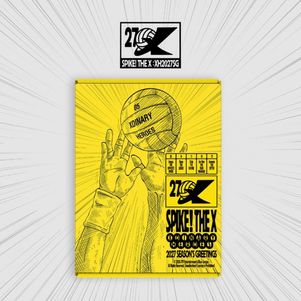 Xdinary Heroes - 2027 Seasons Greetings - Spike! The X + Apple in der Gruppe MERCHANDISE / Merch / Kommande / K-Pop bei Bengans Skivbutik AB (5693892)