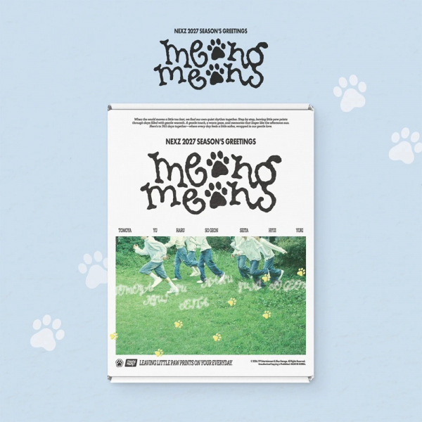 Nexz - 2027 Seasons Greetings - Meong Meong in der Gruppe MERCHANDISE / Merch / Kommande / K-Pop bei Bengans Skivbutik AB (5693896)
