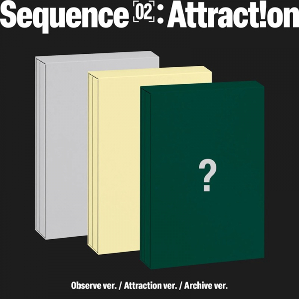 And2ble - Sequence 02 : Attraction (Random Ver.) in der Gruppe CD / Kommande / K-Pop bei Bengans Skivbutik AB (5693902)