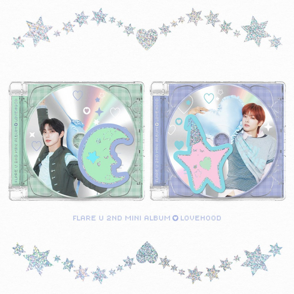 Flare U - Lovehood (Jewel Case) (Random Ver.) in der Gruppe CD / K-Pop bei Bengans Skivbutik AB (5693927)