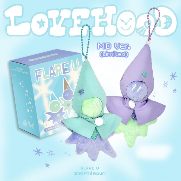 Flare U - Lovehood (MD Ver.) (Limited Edition) (Random Ver.) in der Gruppe MERCHANDISE / Merch+Code / Kommande / K-Pop bei Bengans Skivbutik AB (5693928)