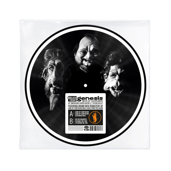 Genesis - Land Of Confusion (Limited 1 X 180G Picture Vinyl Ep Single) in der Gruppe UNSERE TIPPS / Record Store Day / RSD BF 2026 bei Bengans Skivbutik AB (5693948)