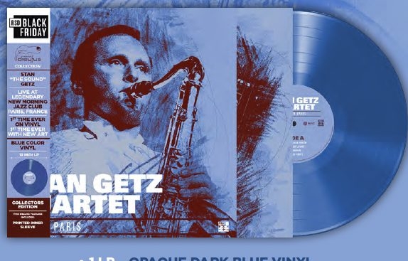 Stan Getz Quartet - Live In Paris in der Gruppe UNSERE TIPPS / Record Store Day / RSD BF 2026 bei Bengans Skivbutik AB (5693965)