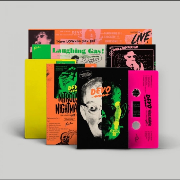 Devo - Nitrous Nightmare: Halloween Live 1975 (MC) in der Gruppe MC bei Bengans Skivbutik AB (5694138)