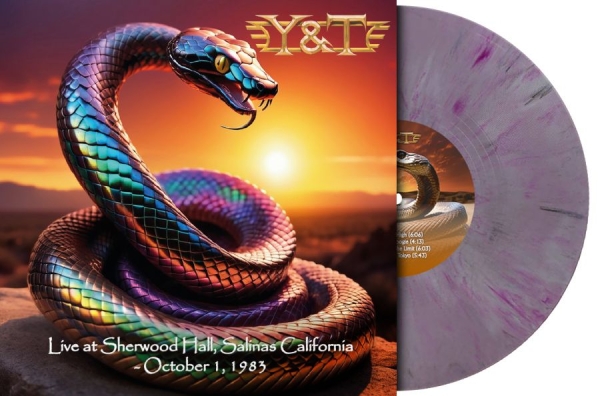 Y&T - Live At Sherwood Hall 1983 (Marbled in der Gruppe VINYL / Hårdrock bei Bengans Skivbutik AB (5694230)