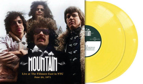 Mountain - Live At The Fillmore East 1970 (2 L in der Gruppe VINYL / Kommande / Pop-Rock bei Bengans Skivbutik AB (5694231)