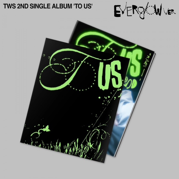 Tws - To Us (Everglow Ver.) (Random Ver.) in der Gruppe CD / Kommande / K-Pop bei Bengans Skivbutik AB (5694246)