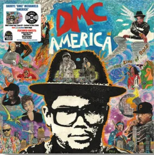 Darryl Mcdaniels (Run Dmc) - America (45Rpm/Red, White & Blue Marbled Swirl Vinyl) (Rsd) in der Gruppe UNSERE TIPPS / Record Store Day / RSD BF 2026 bei Bengans Skivbutik AB (5694299)