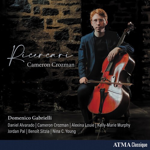 Cameron Crozman - Ricercari - Works For Cello in der Gruppe CD / Klassiskt bei Bengans Skivbutik AB (5694403)