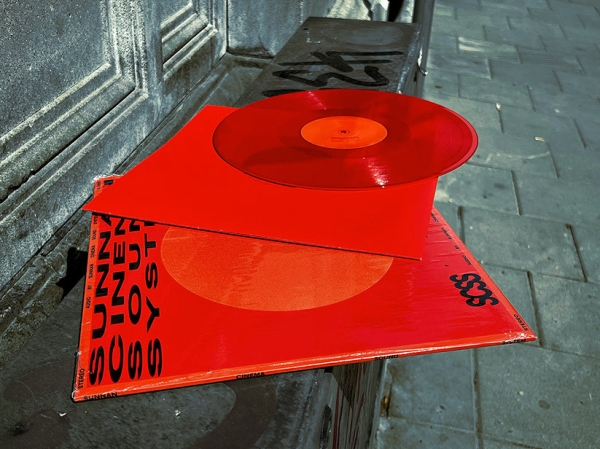 Sunnan - Cinema Soundsystem Ep (Röd Vinyl) in der Gruppe VINYL / Pop-Rock bei Bengans Skivbutik AB (5694503)