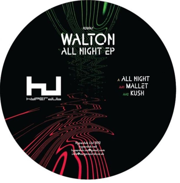 Walton - All Night Ep in der Gruppe VINYL / Pop-Rock bei Bengans Skivbutik AB (5694587)